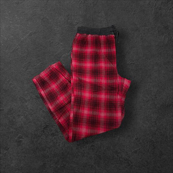 Eddie Bauer Other - Eddie Bauer Men’s Red Plaid Lounge Pants Size Large